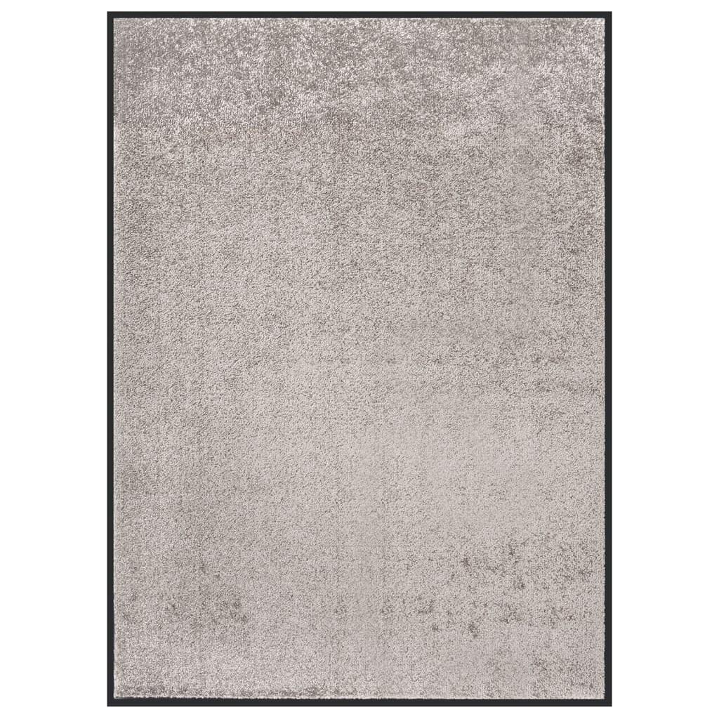 Durų kilimėlis, pilkos spalvos, 60x80cm