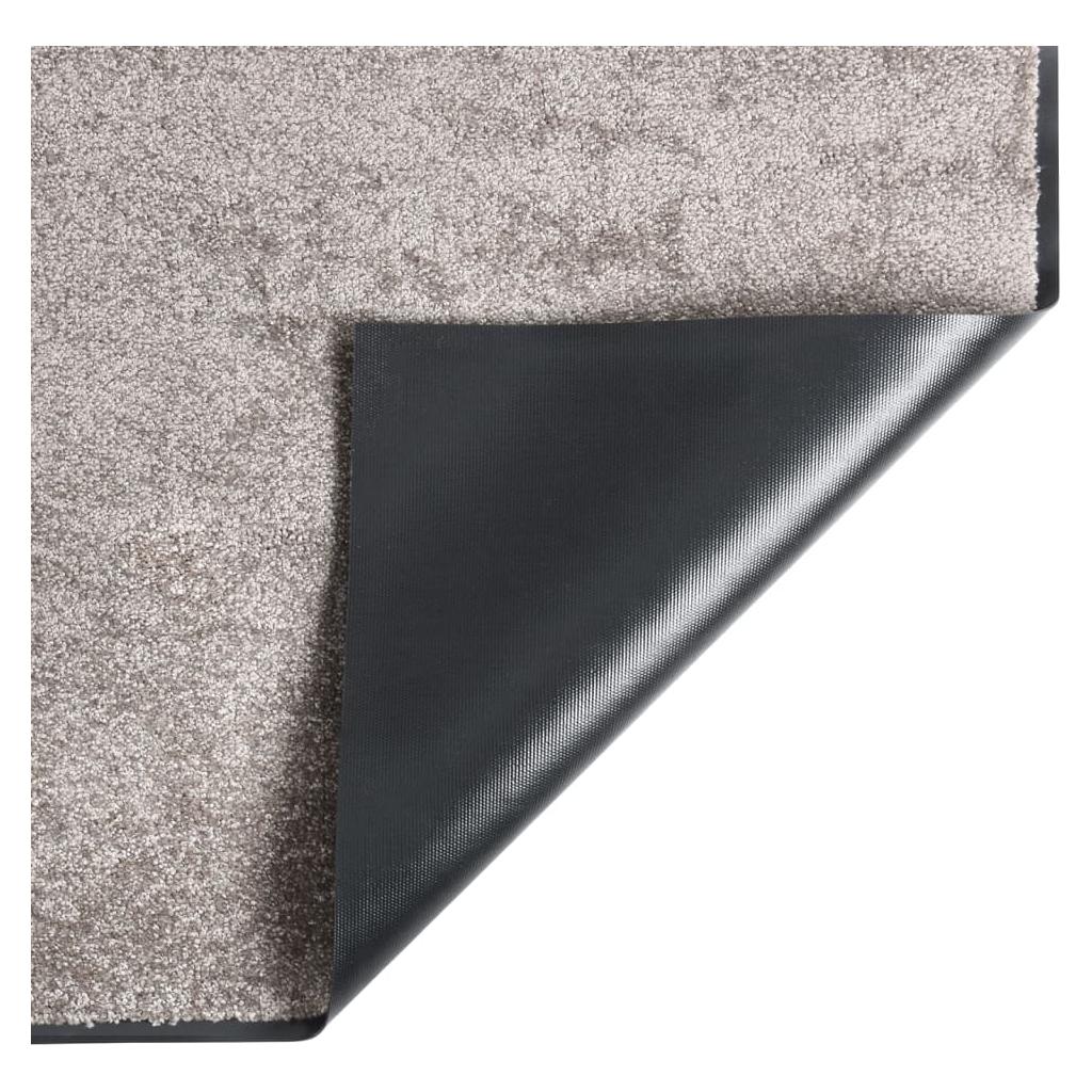 Durų kilimėlis, pilkos spalvos, 80x120cm