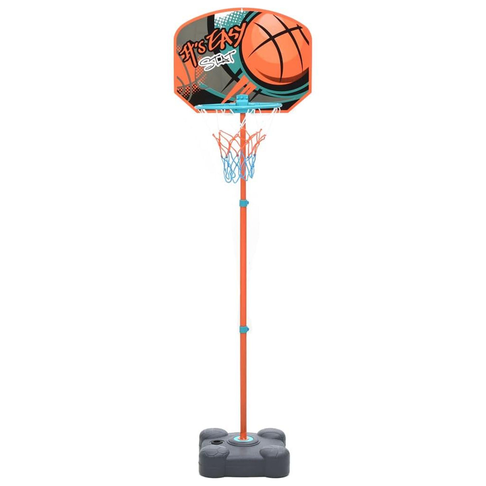 Nešiojamas krepšinio rinkinys, reguliuojamas nuo 109–141cm