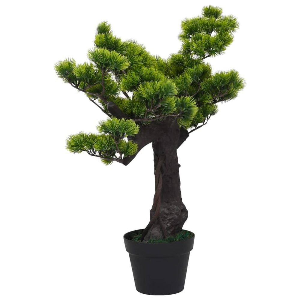 Dirbtinis Pinus Bonsai su vazonu, 75cm, žalias