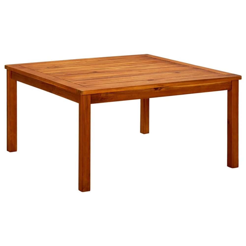 Sodo kavos staliukas, 85x85x45cm, akacijos medienos masyvas