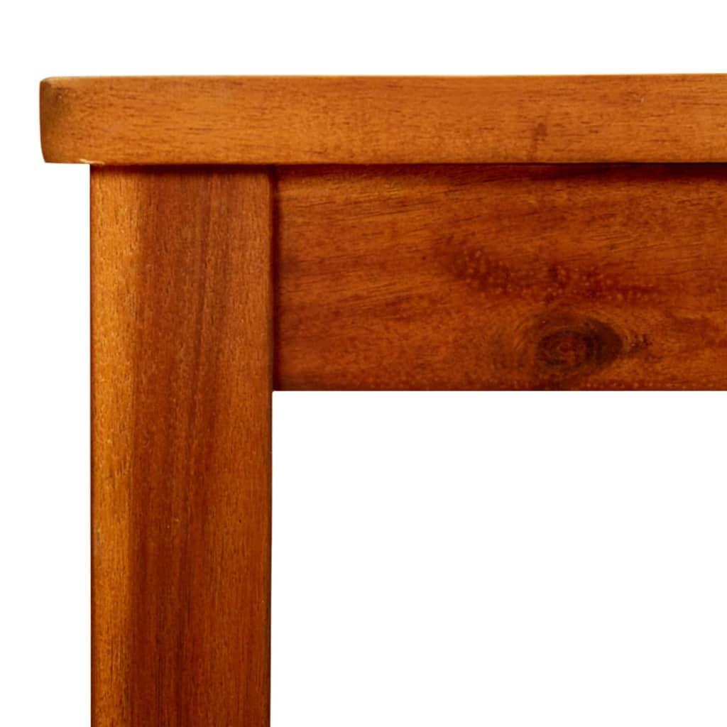 Sodo kavos staliukas, 85x85x45cm, akacijos medienos masyvas