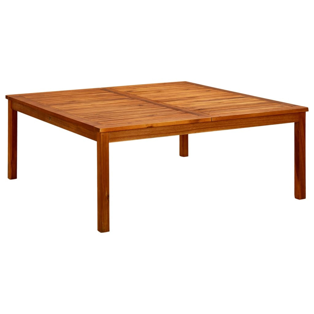 Sodo kavos staliukas, 110x110x45cm, akacijos medienos masyvas