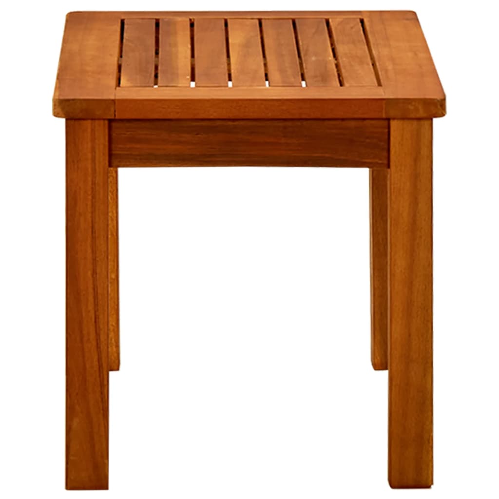 Sodo kavos staliukas, 50x35x36cm, akacijos medienos masyvas