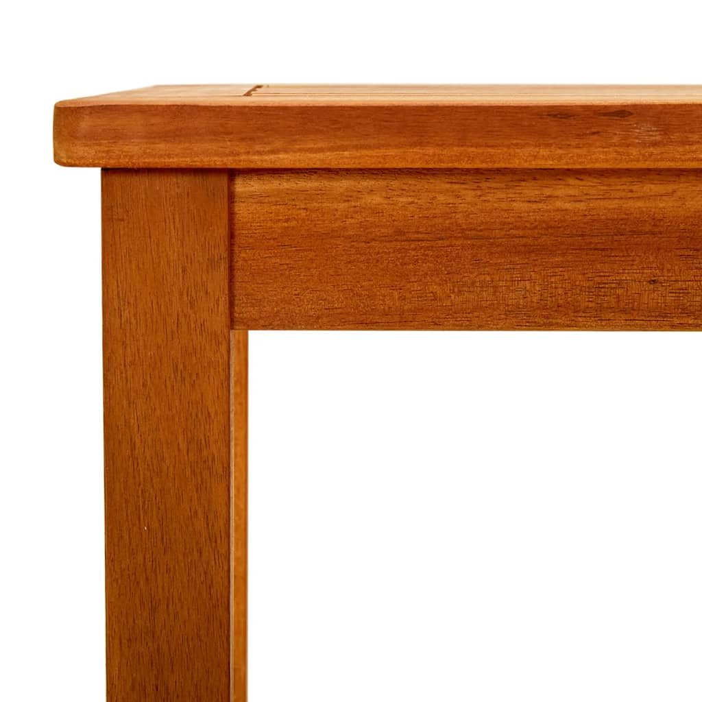 Sodo kavos staliukas, 70x40x36cm, akacijos medienos masyvas