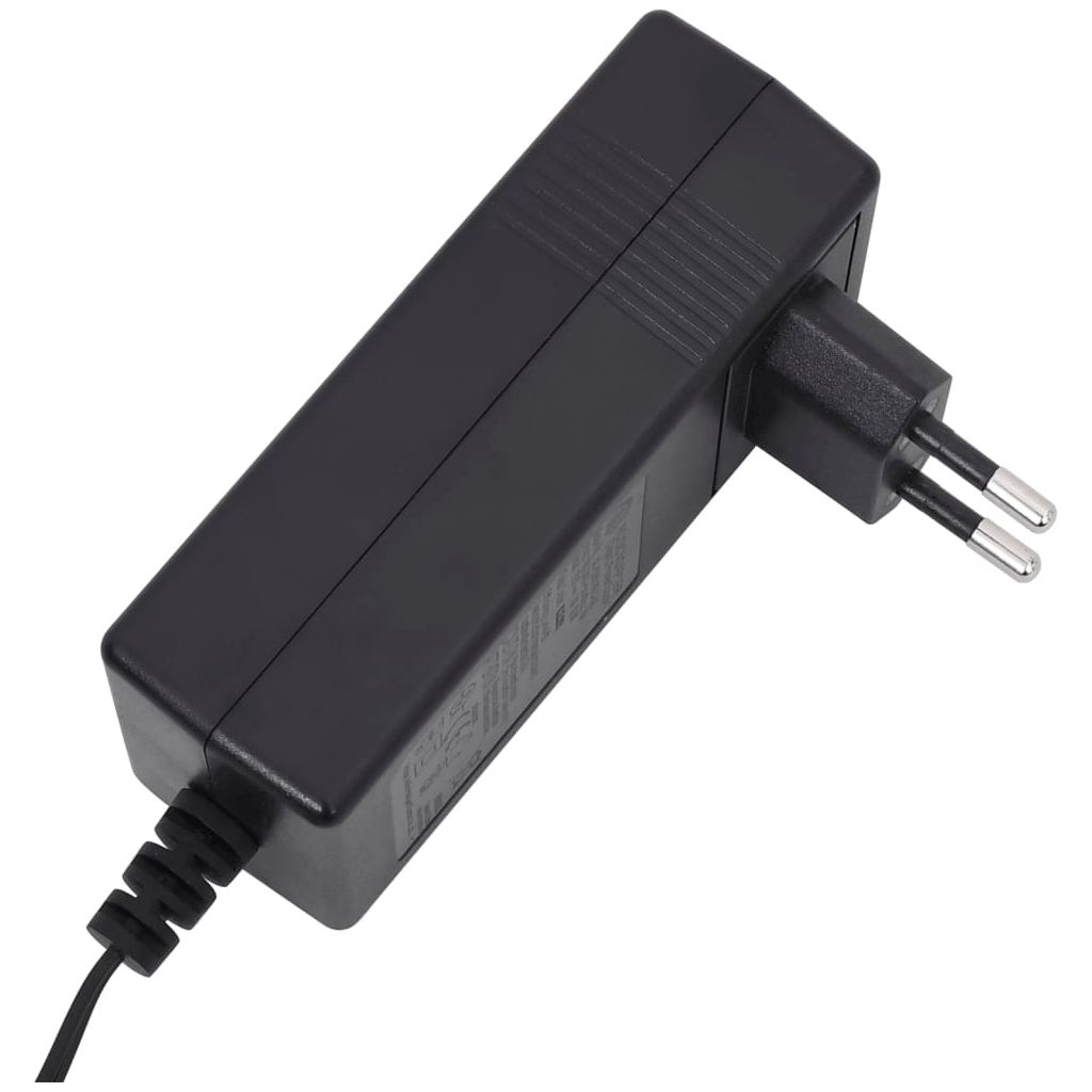 Elektrinis atlošiamas krėslas, juodos spalvos, dirbtinė oda