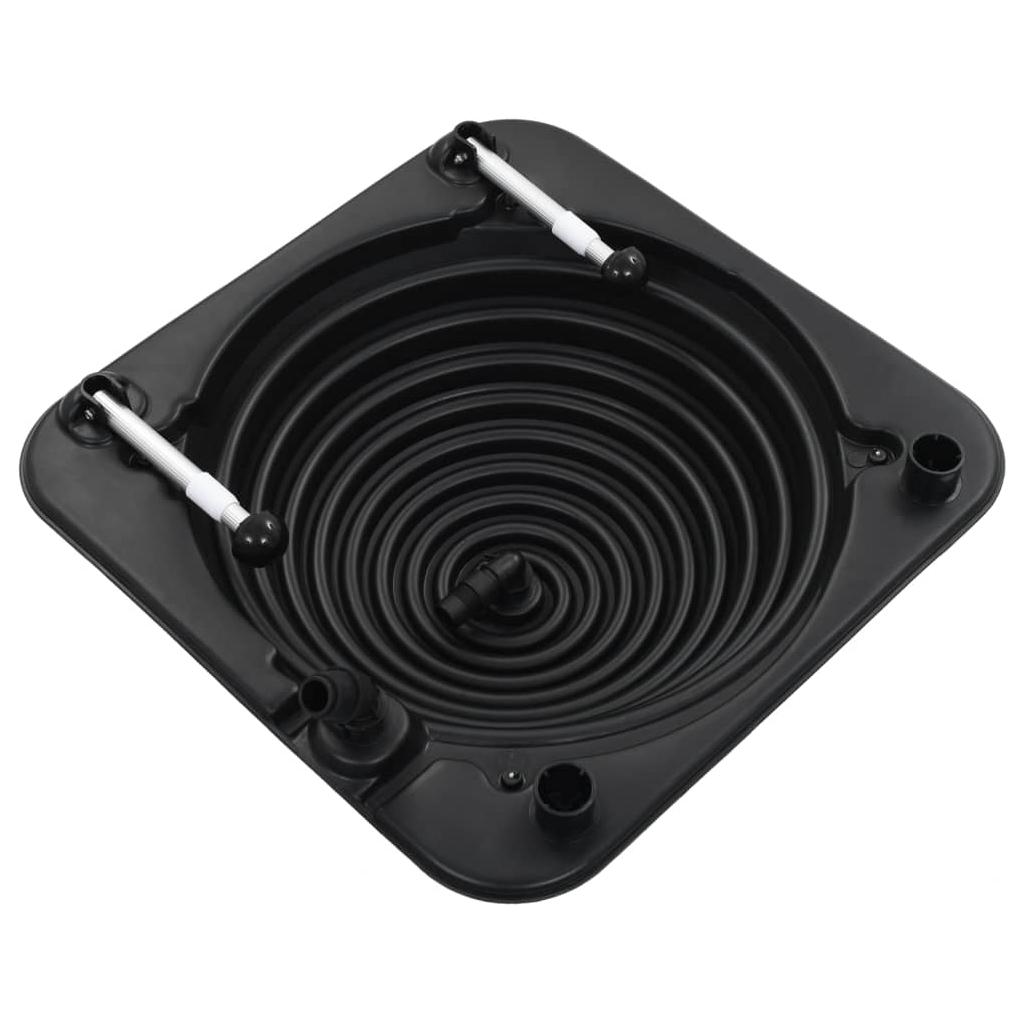 Baseino šildytuvai, 5vnt., 75x75x36cm HDPE ir aliuminis