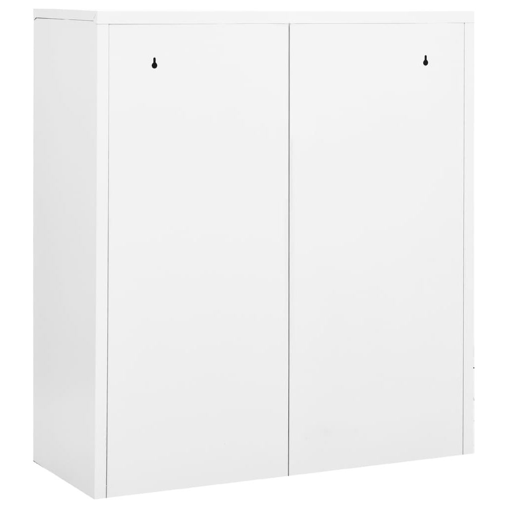 Biuro spintelė, baltos spalvos, 90x40x102cm, plienas