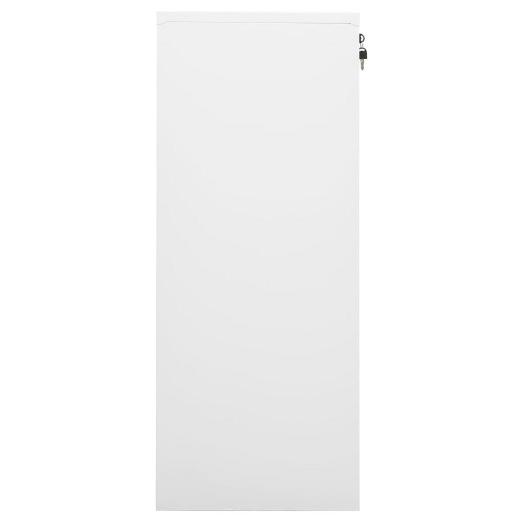 Biuro spintelė, baltos spalvos, 90x40x102cm, plienas