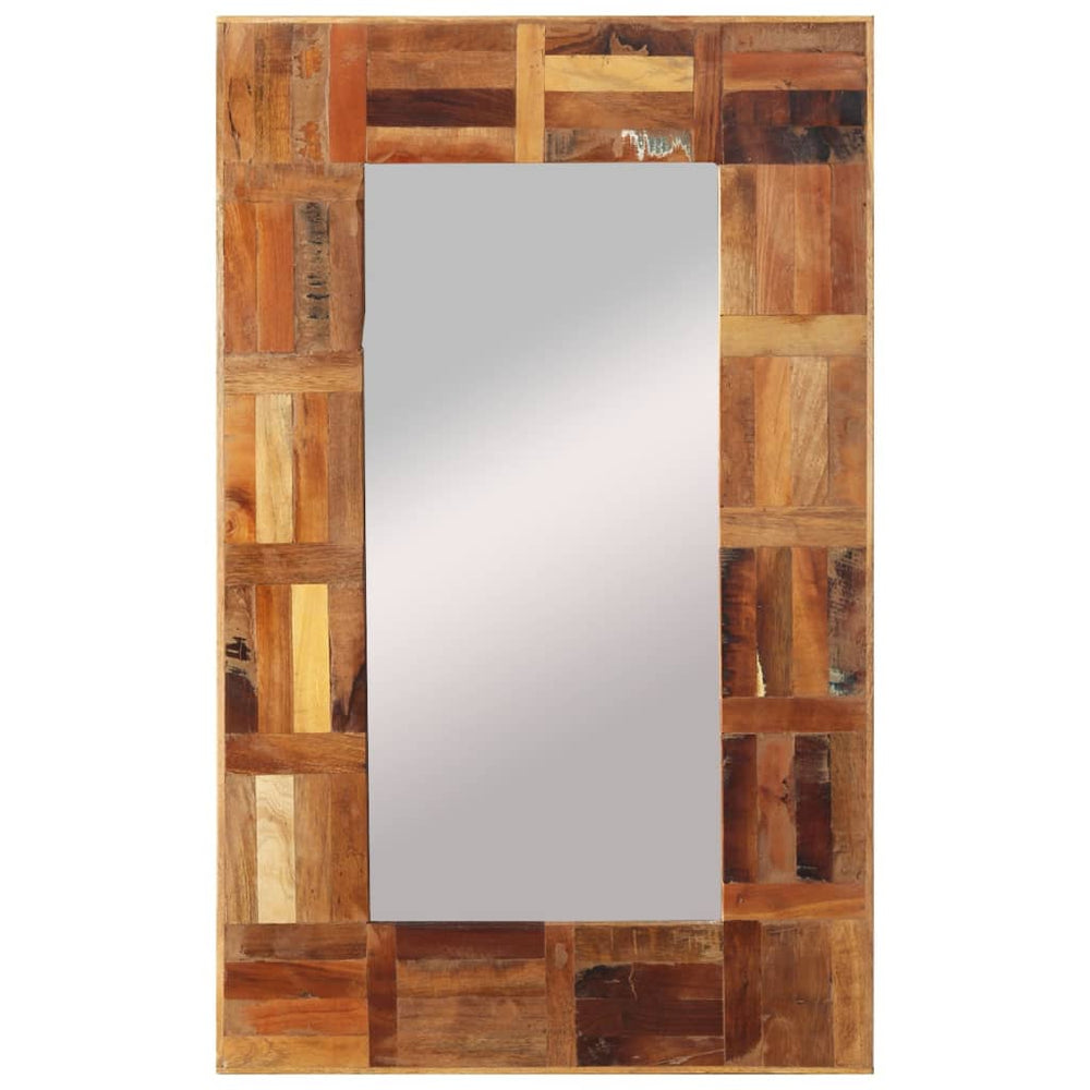Sieninis veidrodis, 50x80cm, perdirbtos medienos masyvas