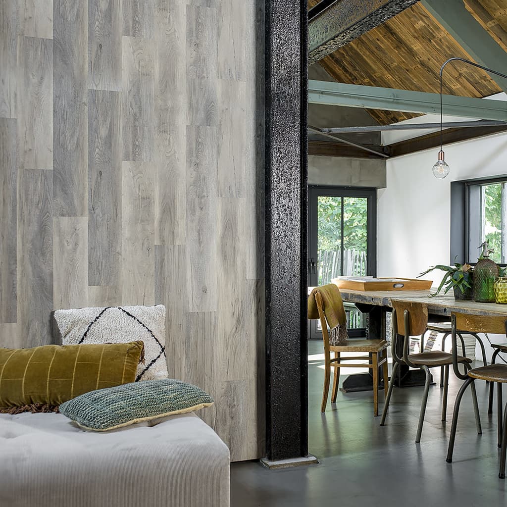 WallArt Lentjuostės GL-WA31, 30vnt., baltintos, ąžuolo imitacijos