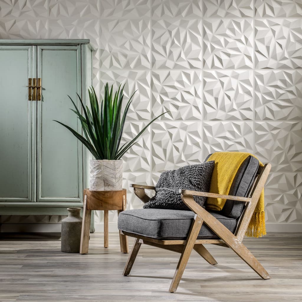 WallArt 3D Sienos plokštės GA-WA27 Puck, 24vnt. (2x438336)