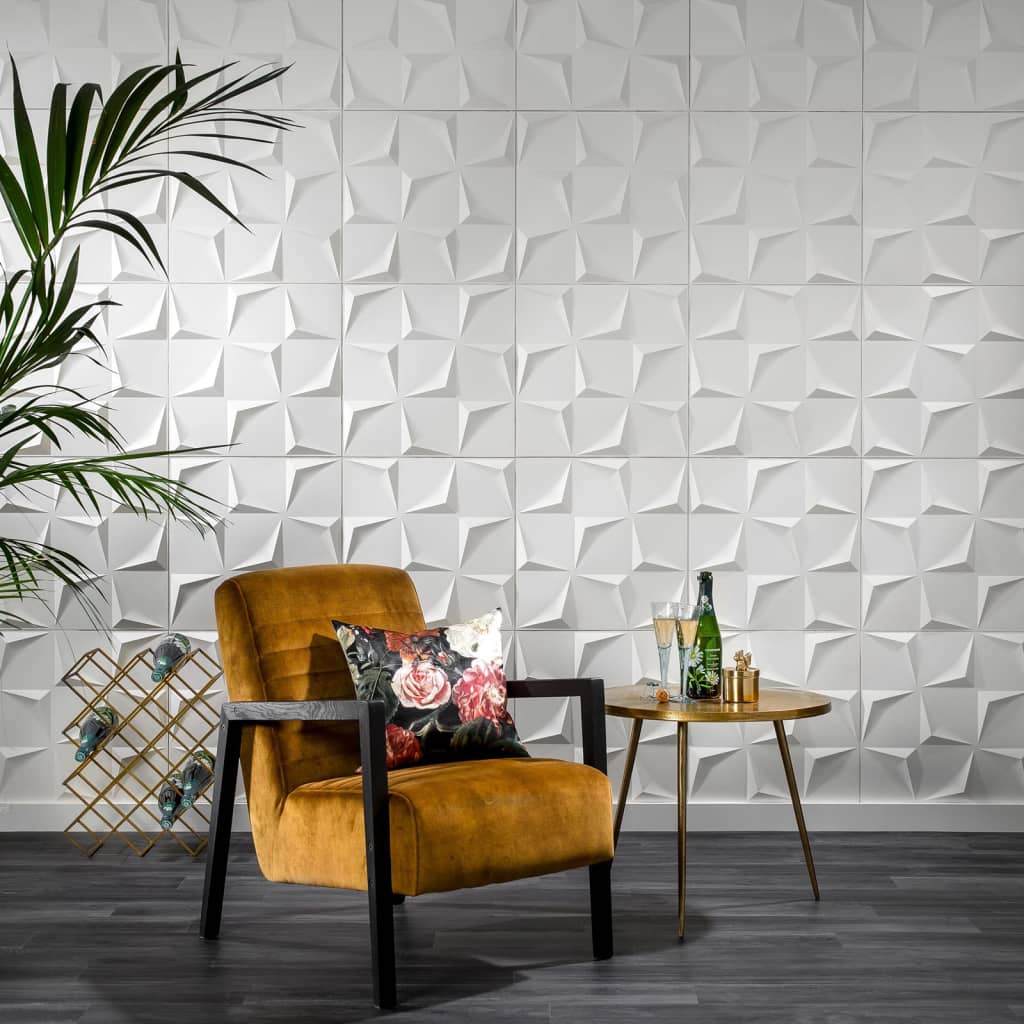 WallArt 3D Sienos plokštės GA-WA28, 24vnt., Beau dizaino (2x438337)