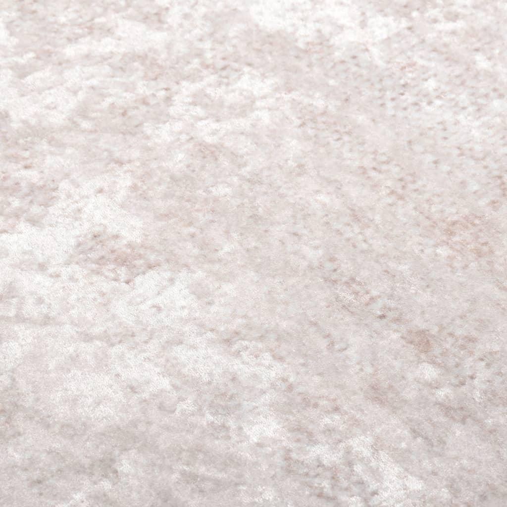 Kilimas, šviesus smėlio, 80x300cm, neslystantis, skalbiamas