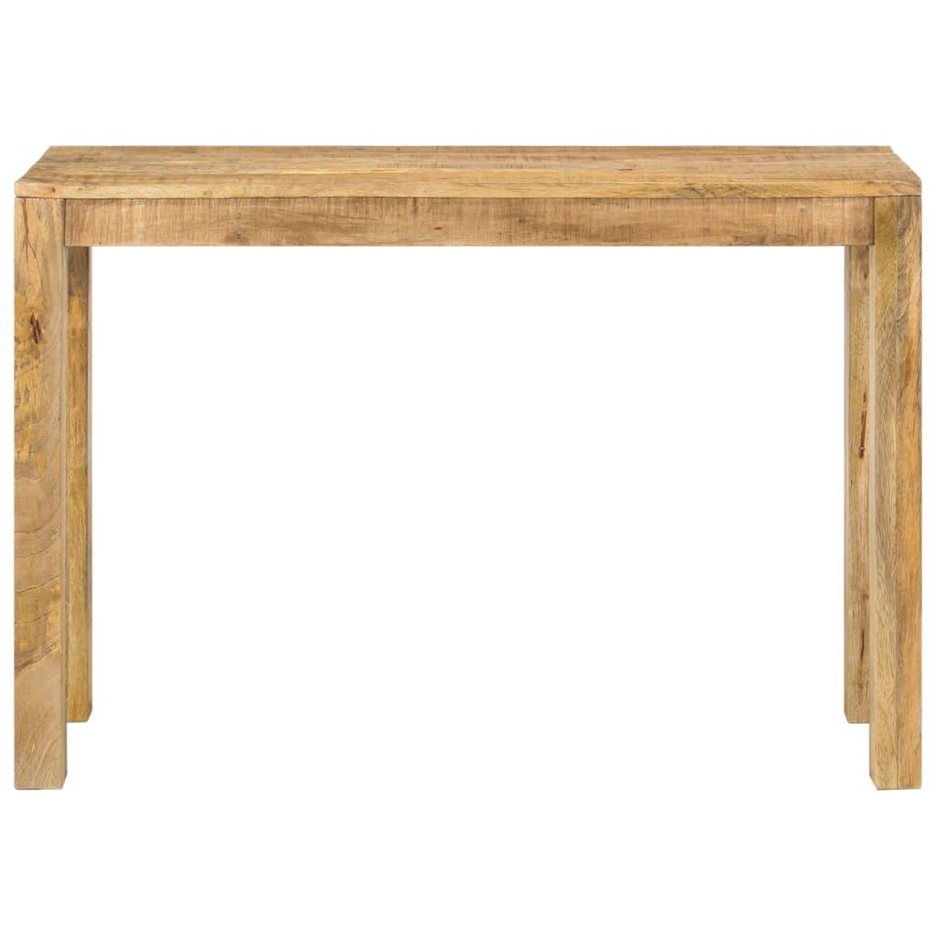 Konsolinis staliukas, 110x35x76cm, neapdorota mango mediena