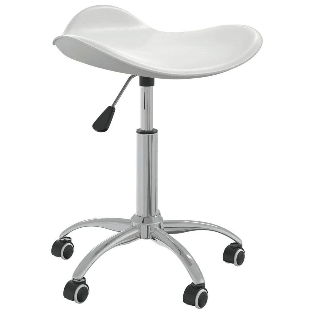 Biuro kėdė, baltos spalvos, dirbtinė oda (323683)