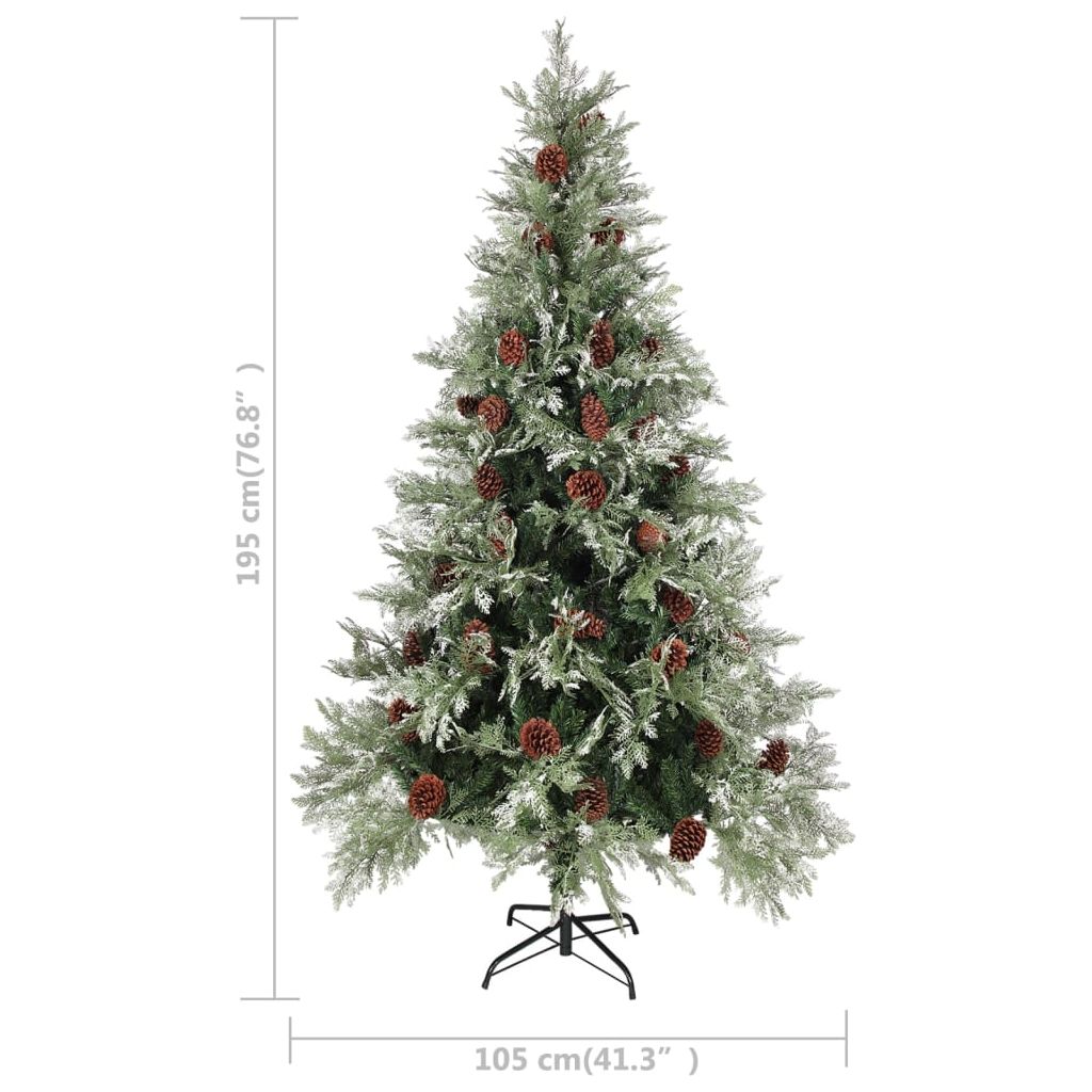 Kalėdų eglutė STARRY su kankorėžiais, 195cm