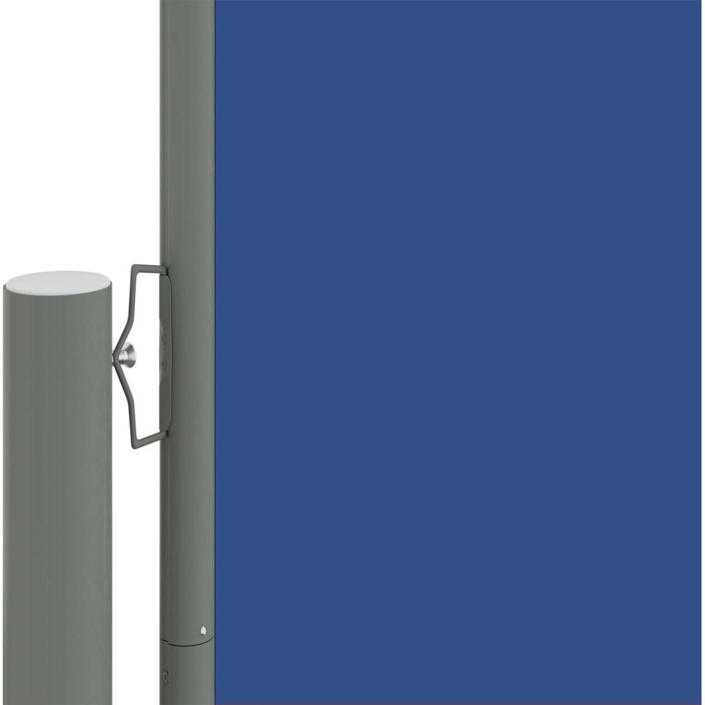 Ištraukiama šoninė pertvara, mėlynos spalvos, 220x600cm