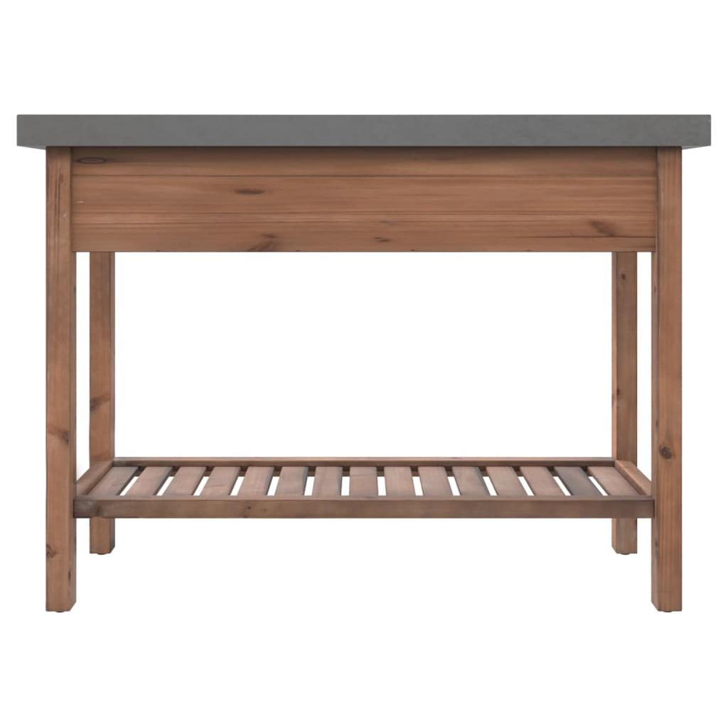 Konsolinis staliukas, 110x35x80cm, eglės medienos masyvas