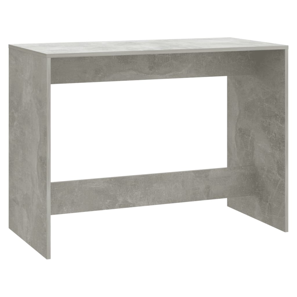 Valgomojo baldų komplektas, 3 dalių, betono pilkos spalvos, MDP