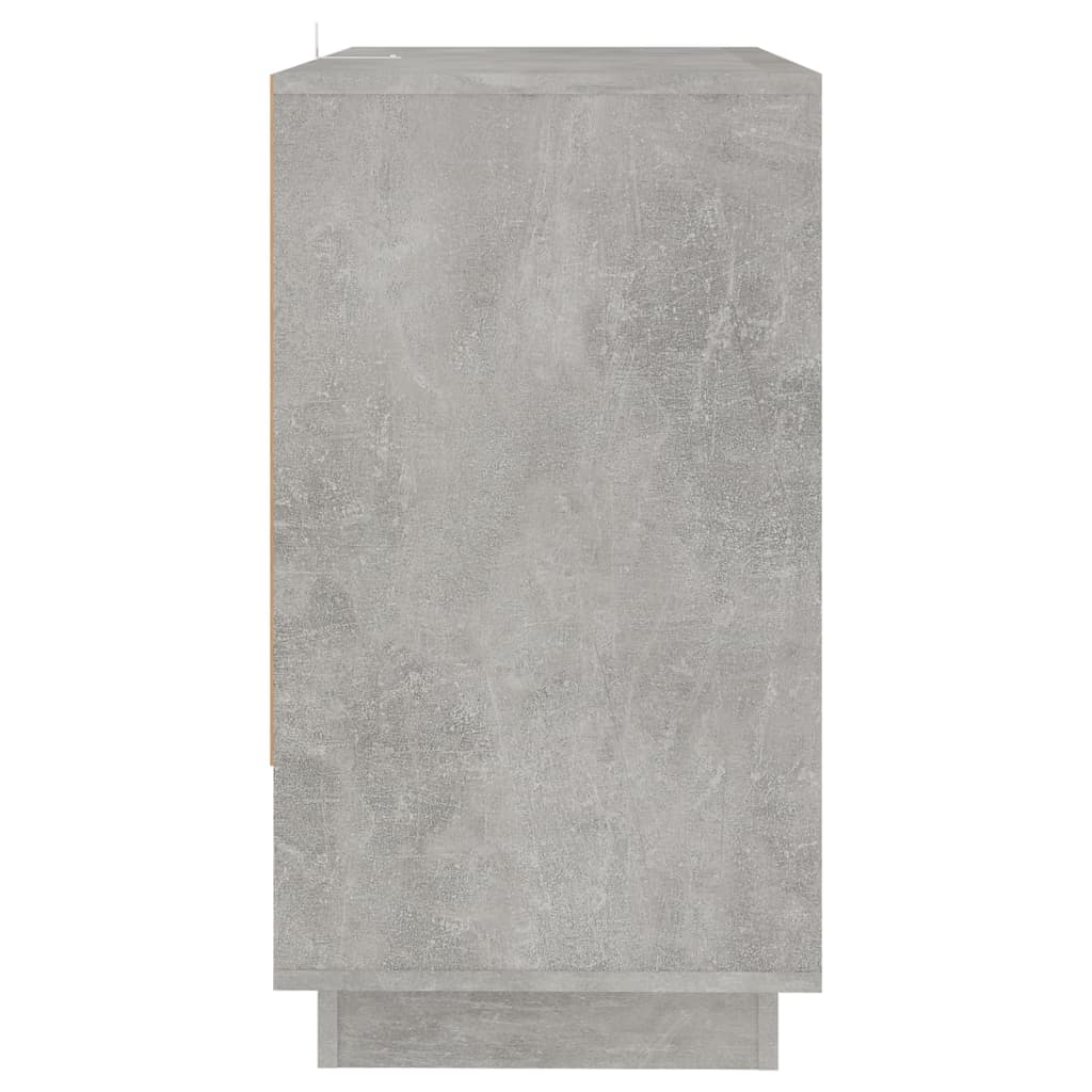 Šoninė spintelė, betono pilkos spalvos, 70x41x75cm, MDP