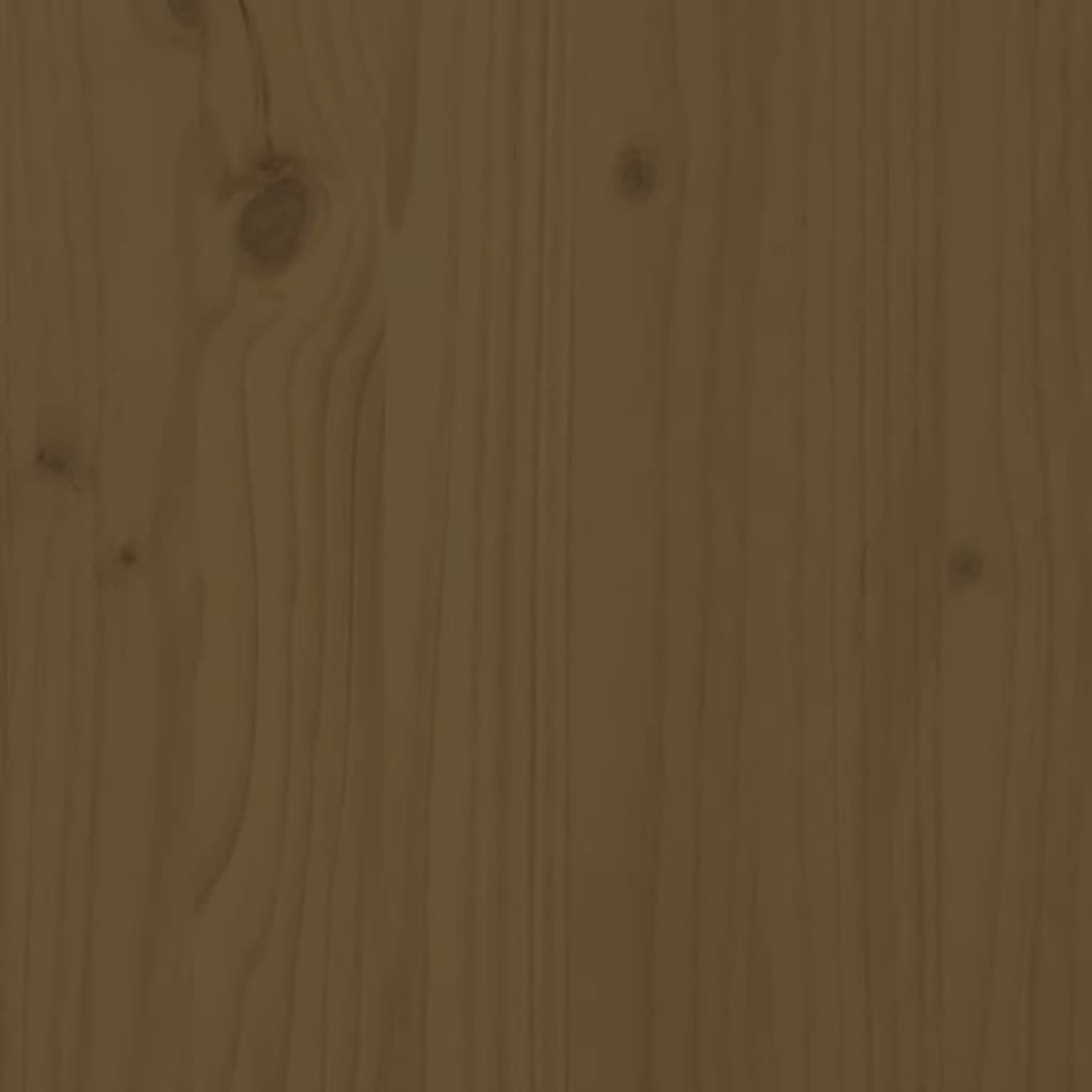 Sieninės spintelės, 2vnt., medaus rudos, 100x30x35cm, pušis