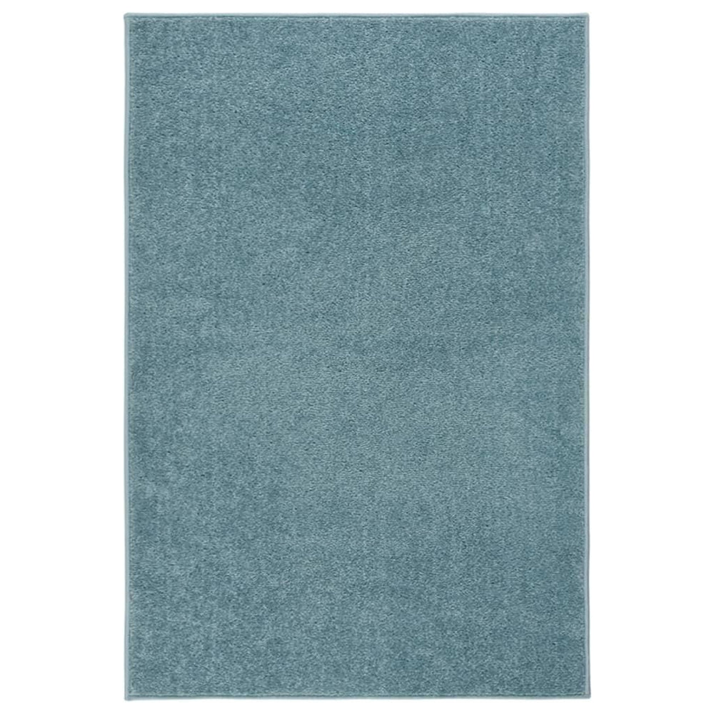 Kilimėlis, mėlynos spalvos, 160x230cm, trumpi šereliai
