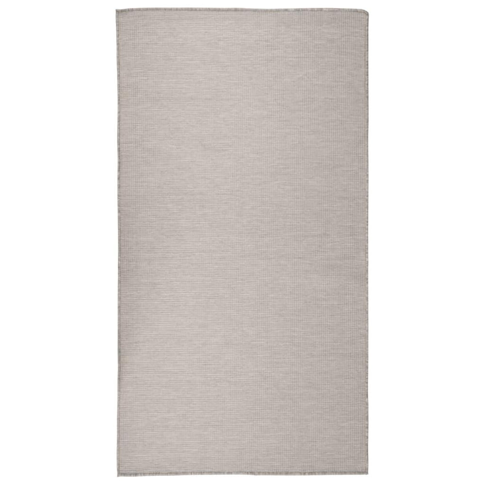 Lauko kilimėlis, taupe spalvos, 80x150cm, plokščio pynimo