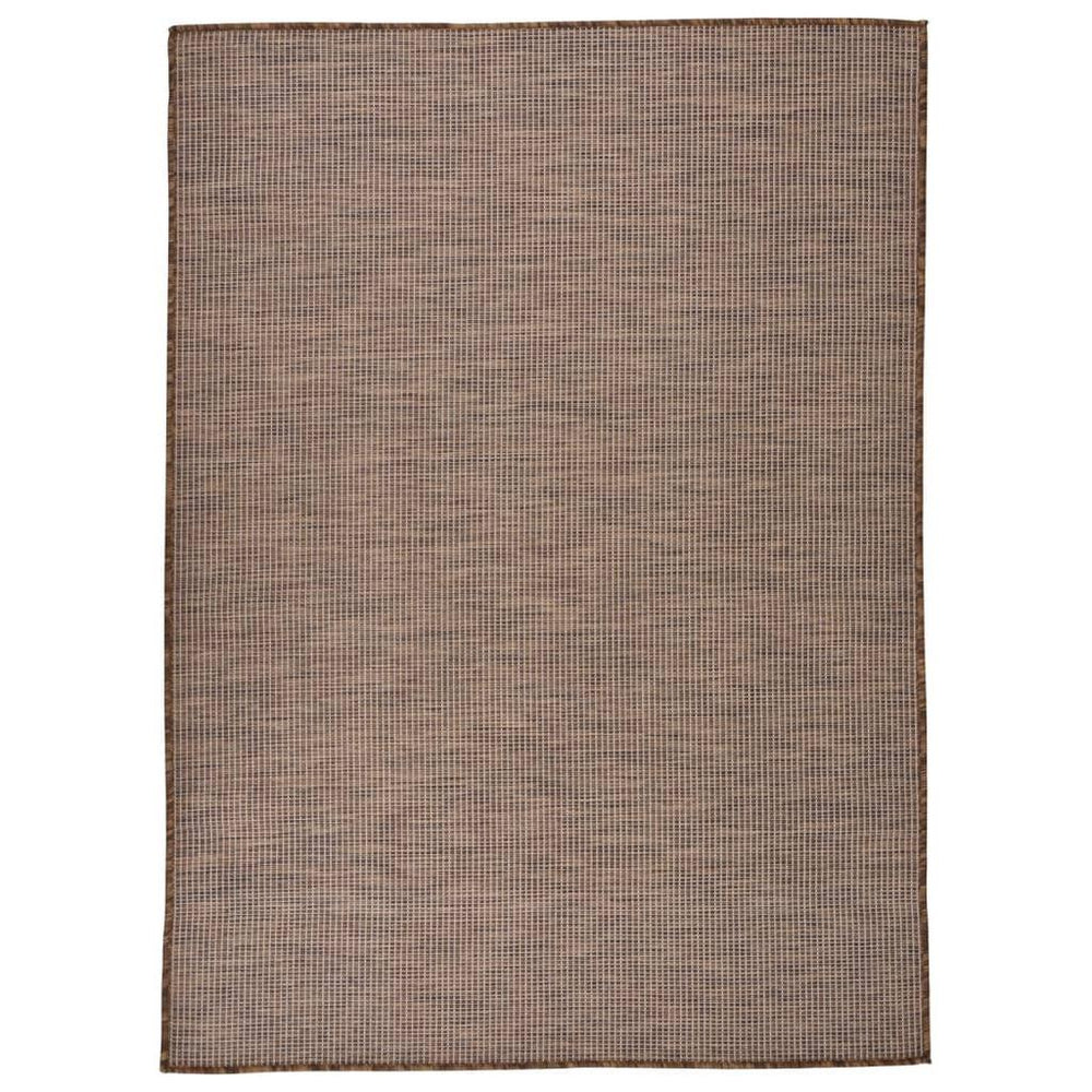 Lauko kilimėlis, rudos spalvos, 200x280cm, plokščio pynimo
