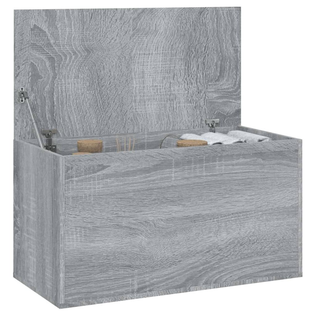 Daiktadėžė, pilkos ąžuolo spalvos, 84x42x46cm, apdirbta mediena