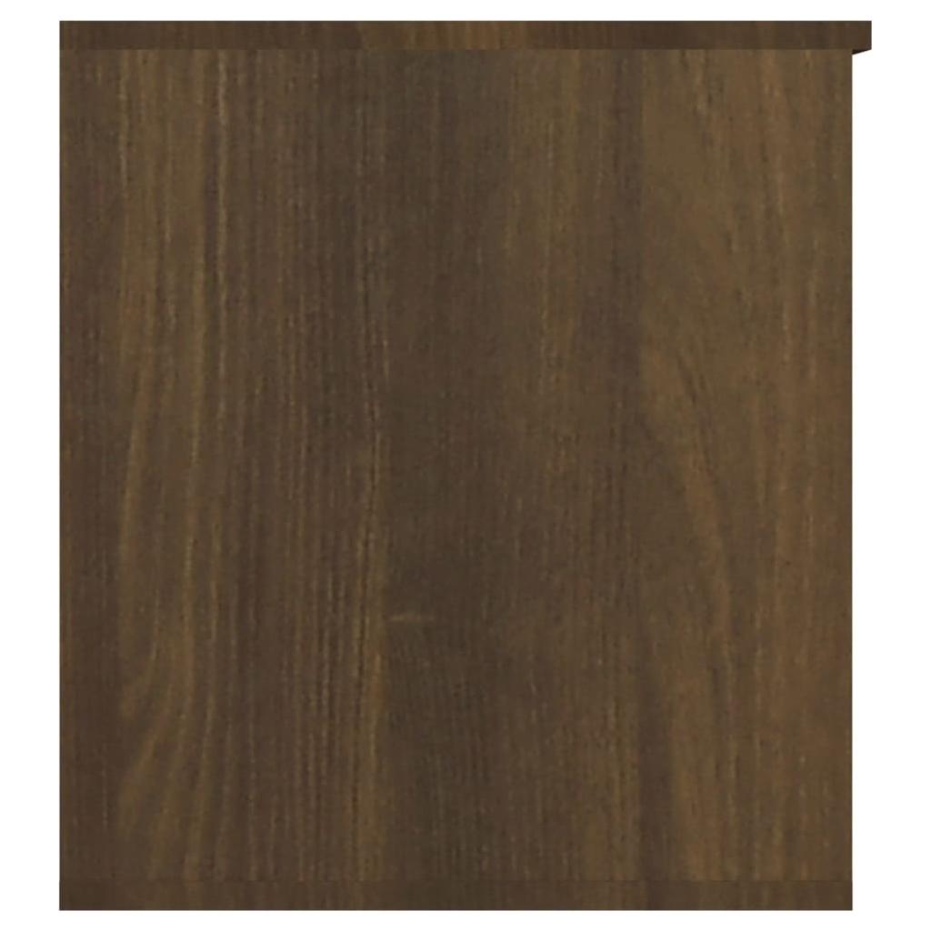 Daiktadėžė, rudos ąžuolo spalvos, 84x42x46cm, apdirbta mediena