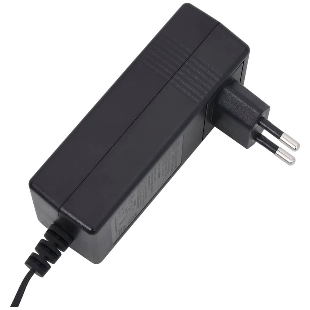 Elektrinis atlošiamas krėslas, juodos spalvos, audinys