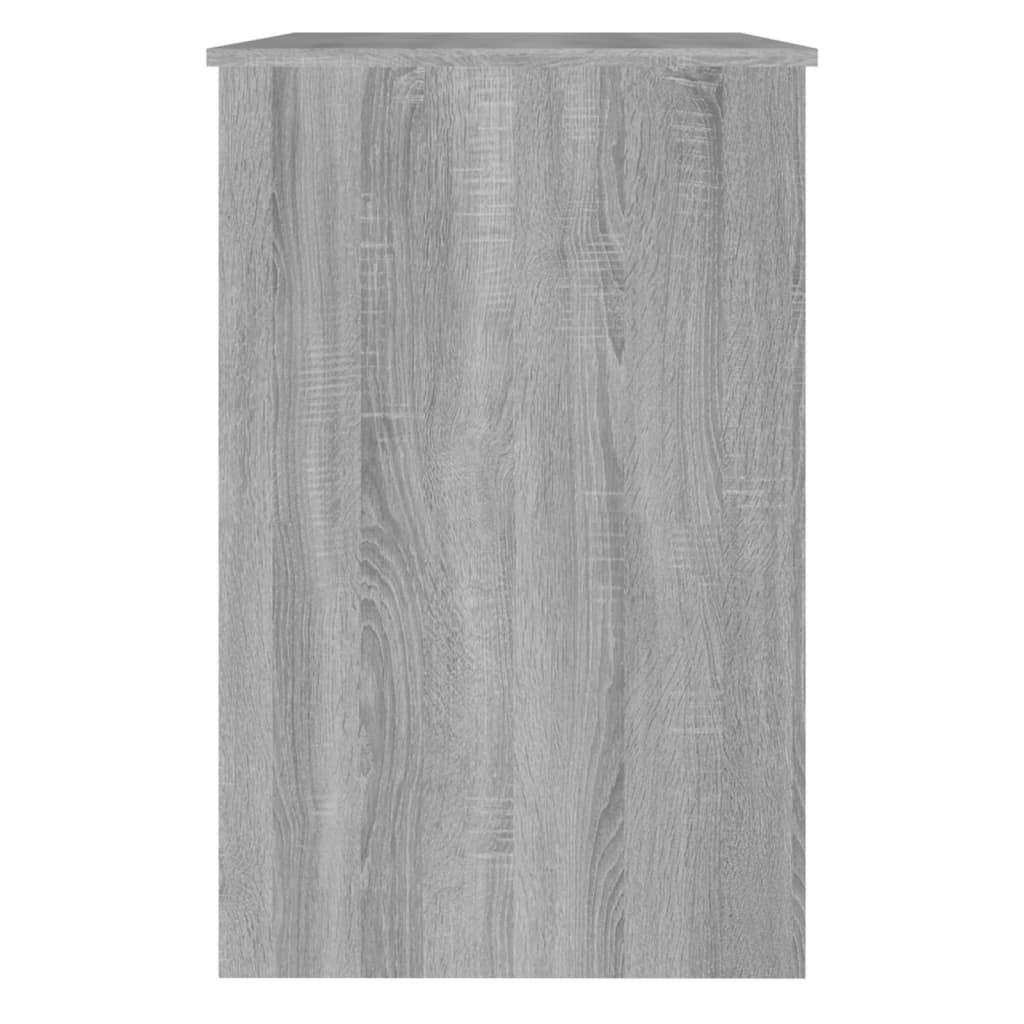 Rašomasis stalas, pilkos ąžuolo spalvos, 100x50x76cm, mediena