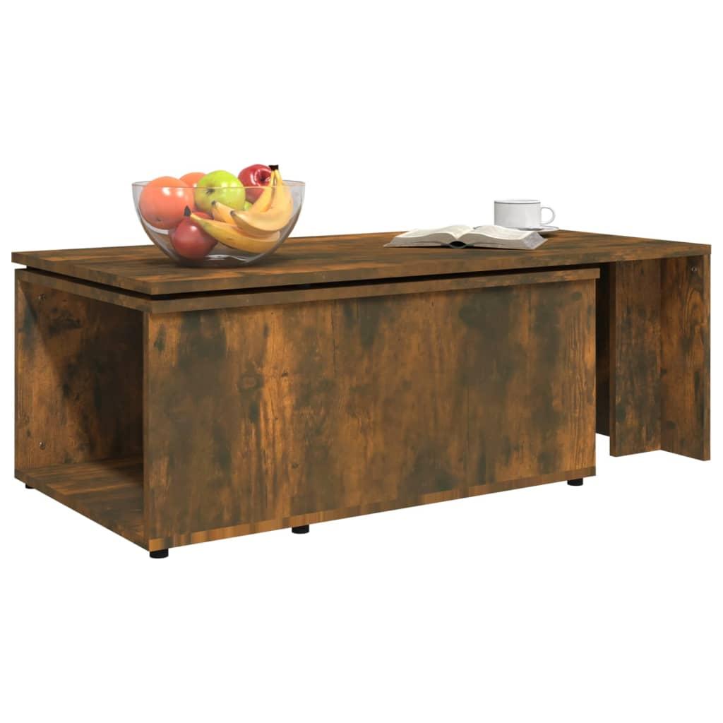 Kavos staliukas, dūminio ąžuolo, 150x50x35cm, apdirbta mediena