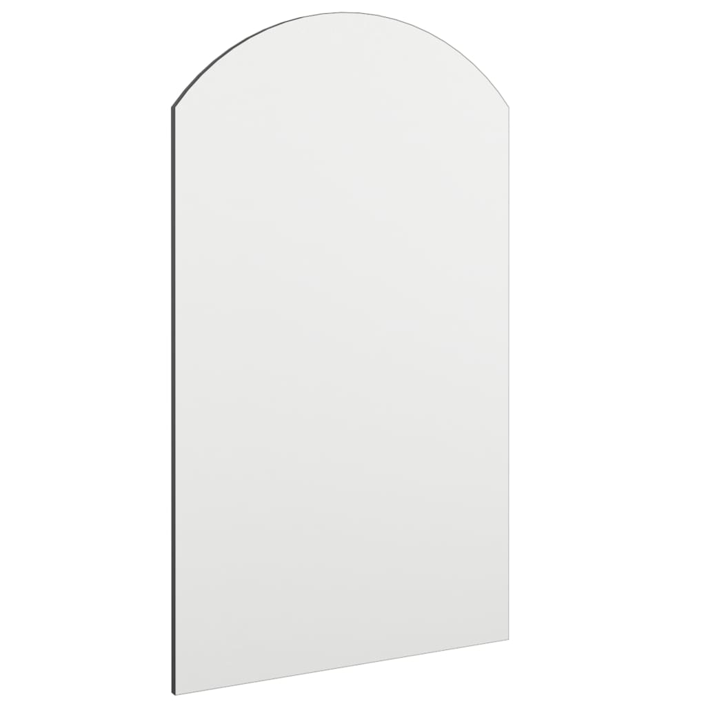 Veidrodis su LED lemputėmis, 70x40cm, stiklas, arkos formos