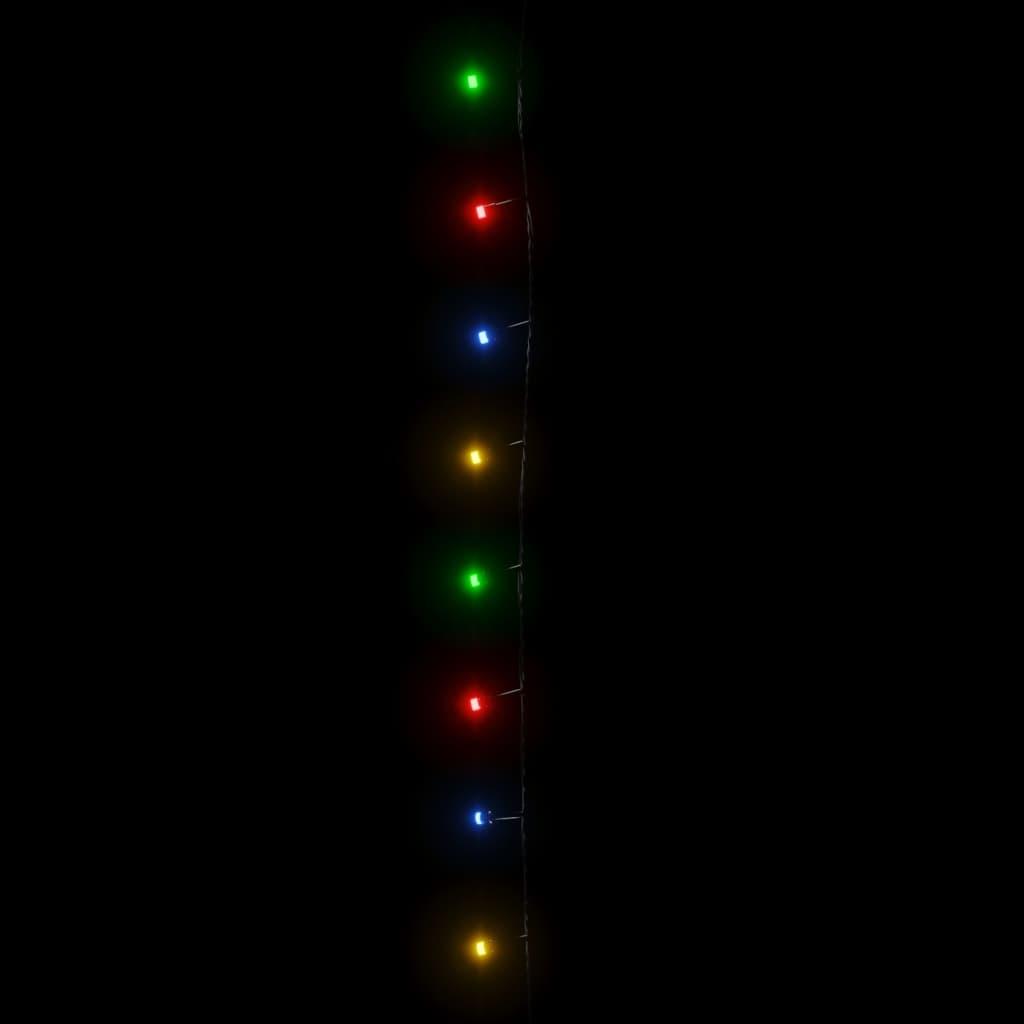LED lempučių girlianda STOCKING, 60m, įvairių spalvų