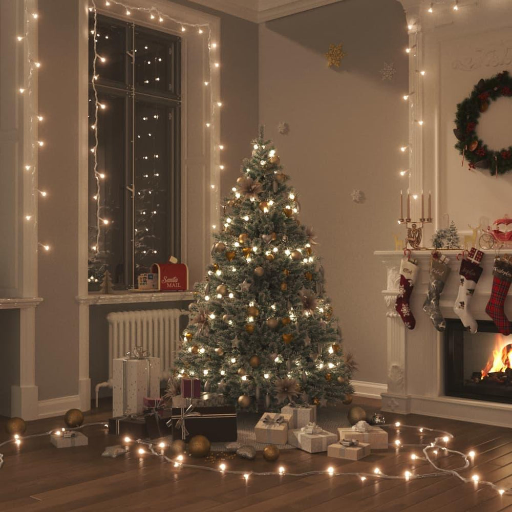 LED lempučių girlianda HOLLY, 40m, šiltos baltos