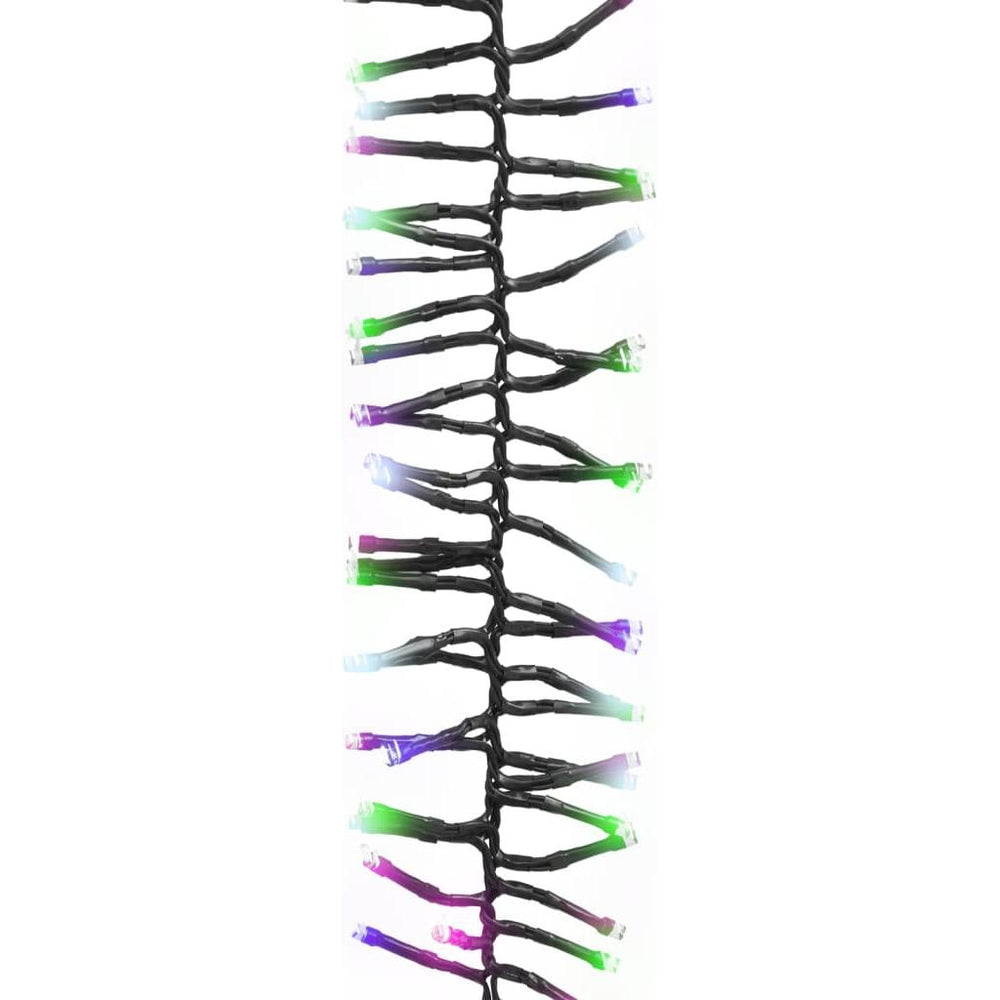 LED lempučių girlianda PEACE, 8m, pastelinės