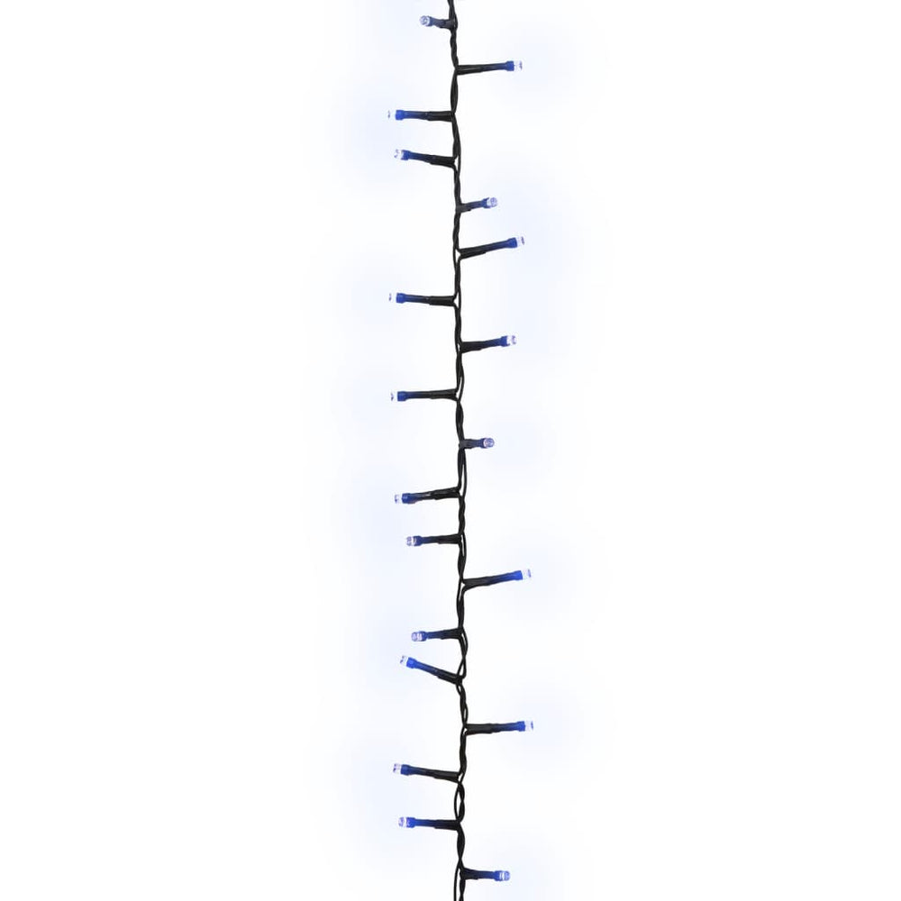 Smulkių LED lempučių girlianda, 4m, PVC, 400 mėlynų LED