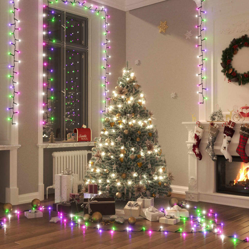 Smulkių LED lempučių girlianda, 4m, PVC, 400 pastelinių LED