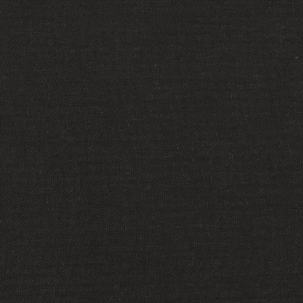 Sienų plokštės, 12vnt., juodos, 30x30cm, audinys, 1,08m²