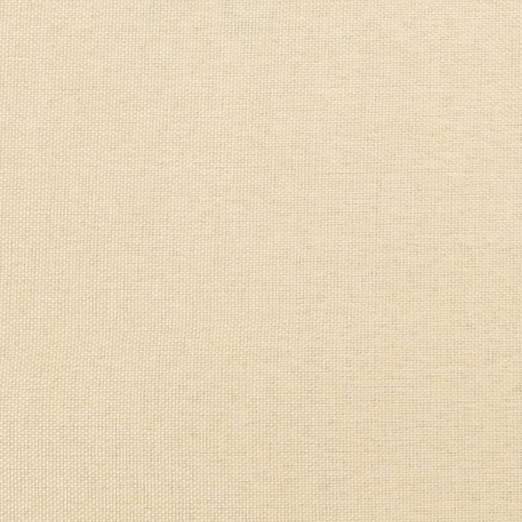 Sienų plokštės, 12vnt., kreminės, 60x15cm, audinys, 1,08m²