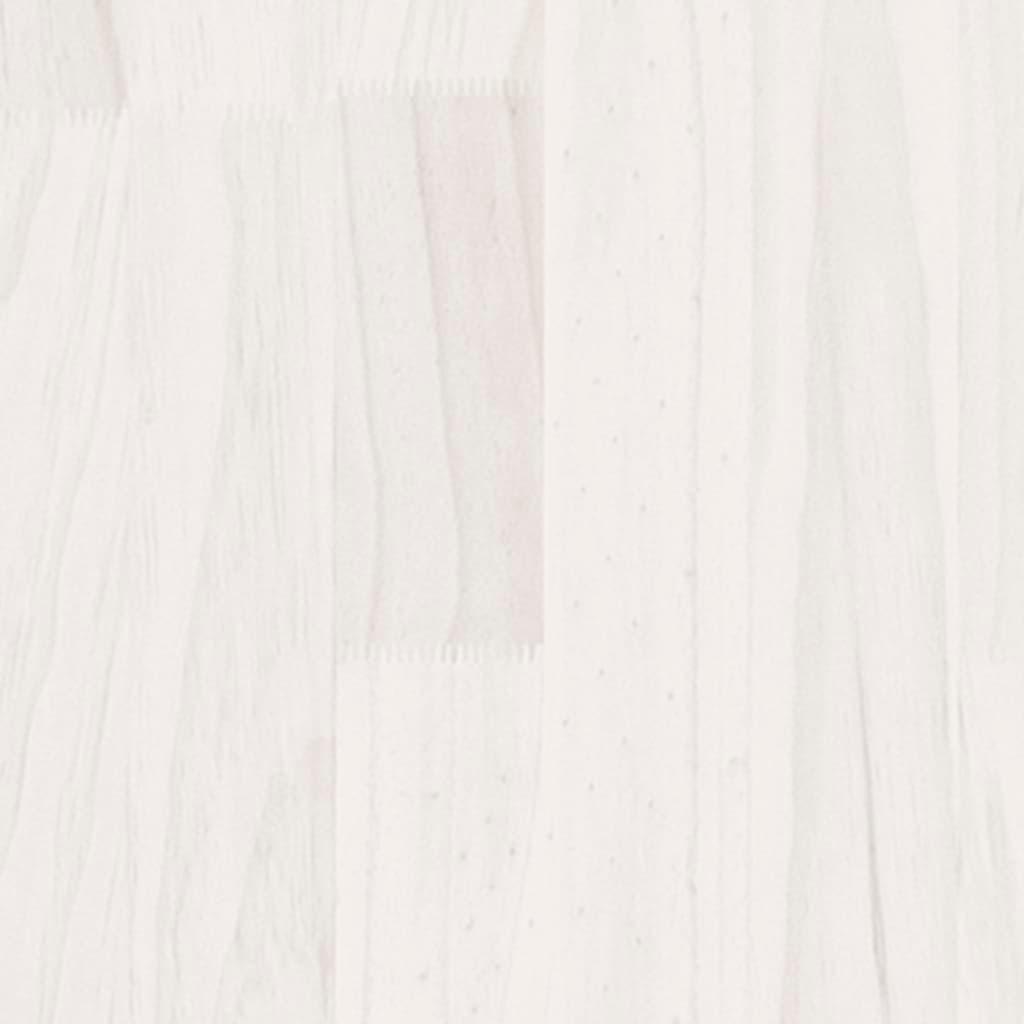 Lovos rėmas, baltas, 160x200 cm, pušies medienos masyvas