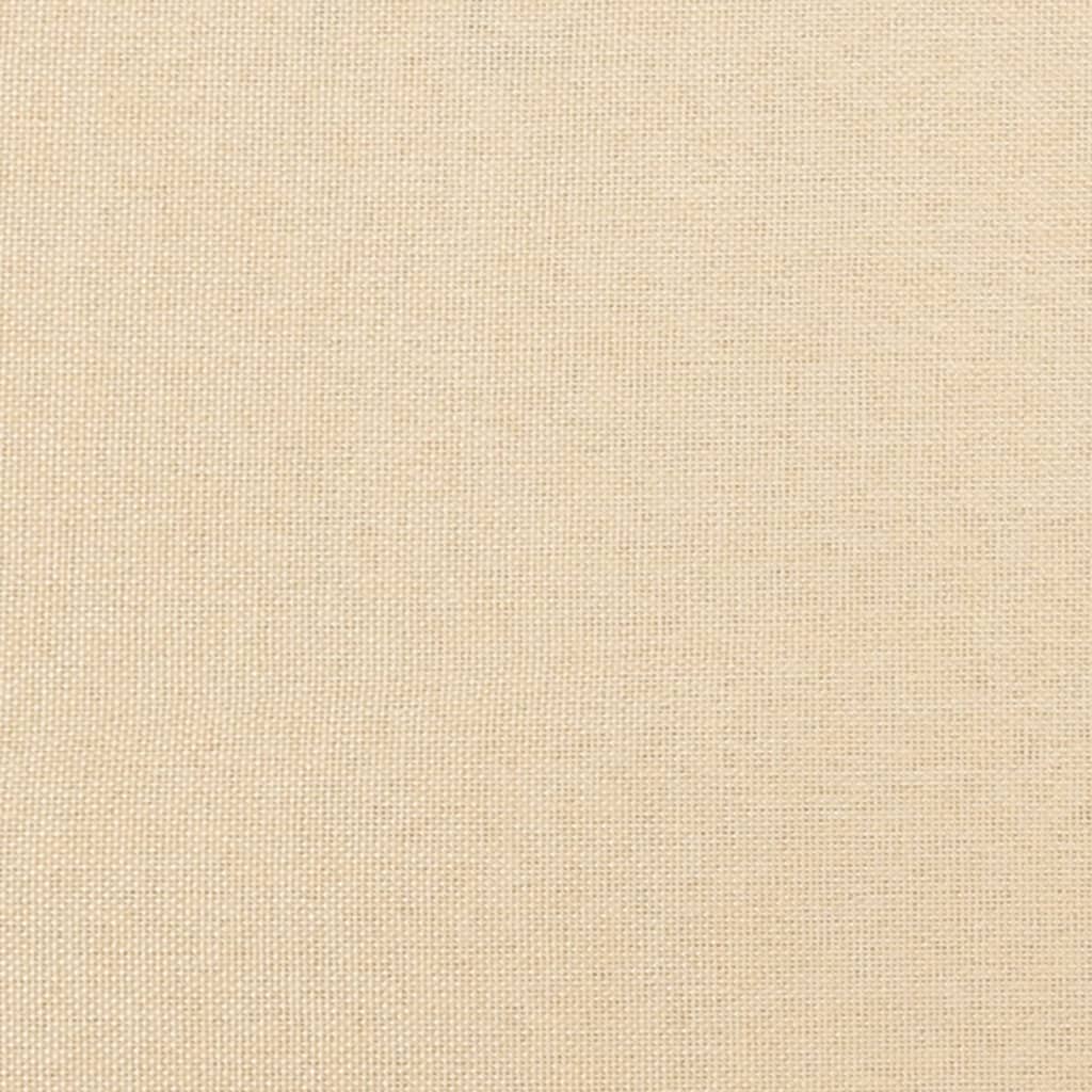 Sienų plokštės, 12vnt., kreminės, 90x15cm, audinys, 1,62m²