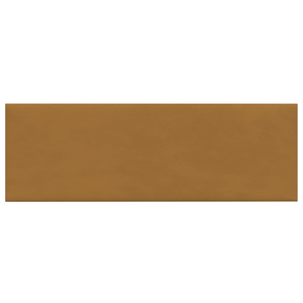 Sienų plokštės, 12vnt., rudos, 90x30cm, aksomas, 3,24m²