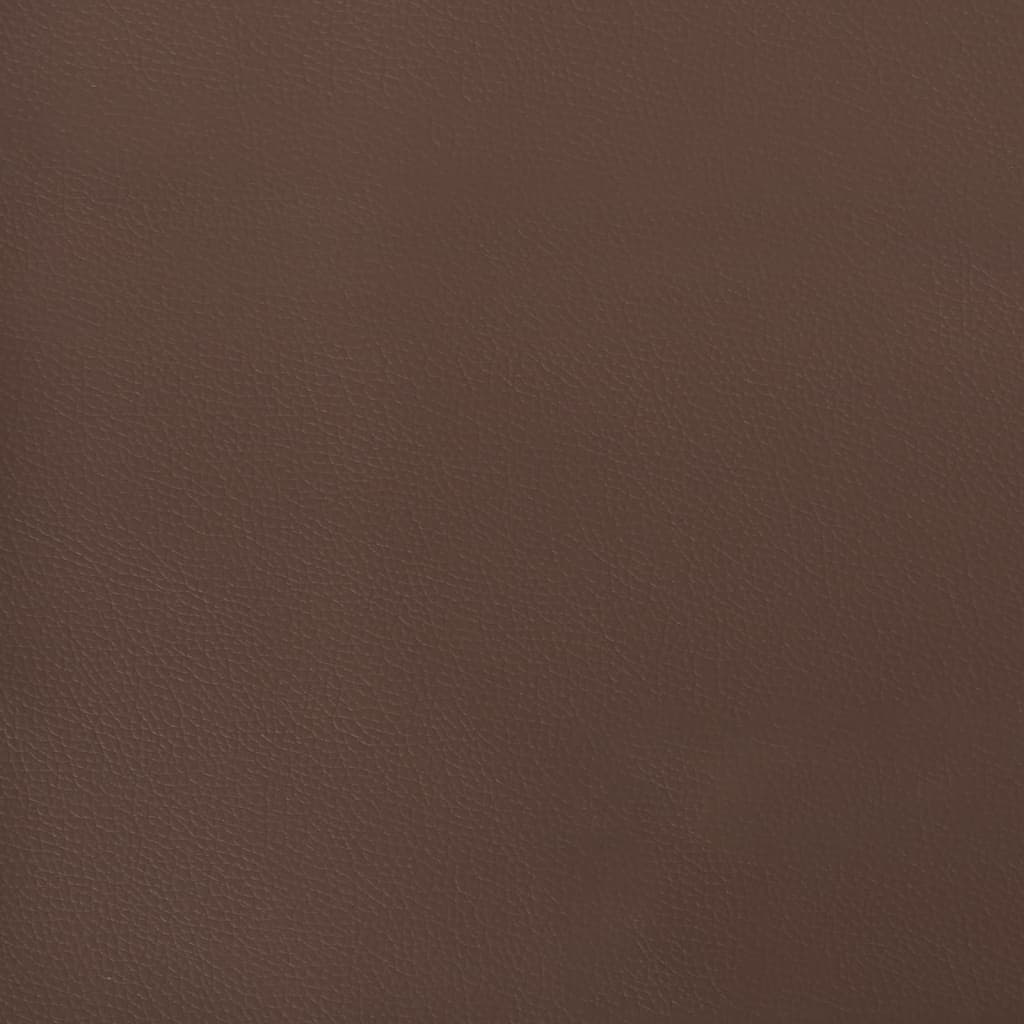 Sienų plokštės, 12vnt., rudos, 30x30cm, dirbtinė oda, 1,08m²
