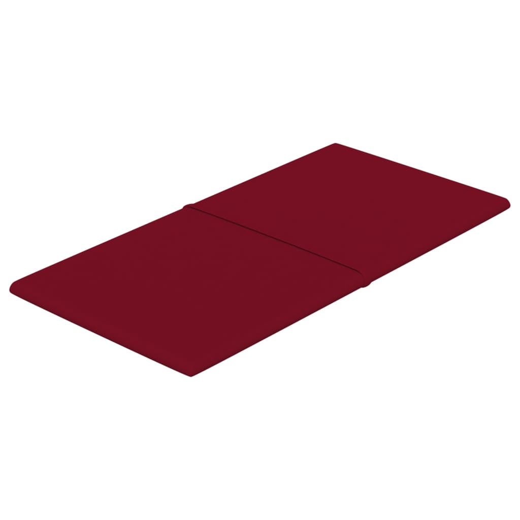 Sienų plokštės, 12vnt., vyno, 60x30cm, aksomas, 2,16m²