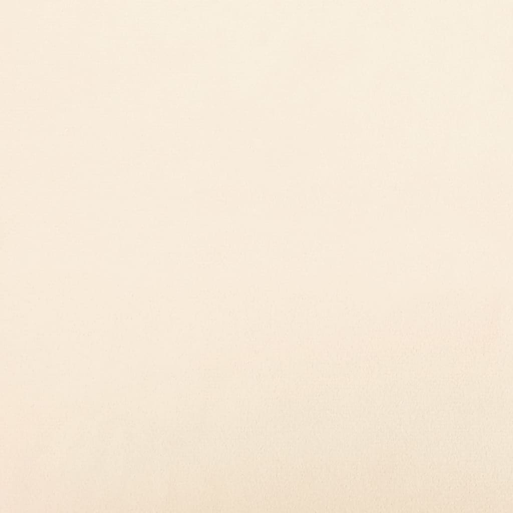 Sienų plokštės, 12vnt., kreminės, 90x15cm, aksomas, 1,62m²