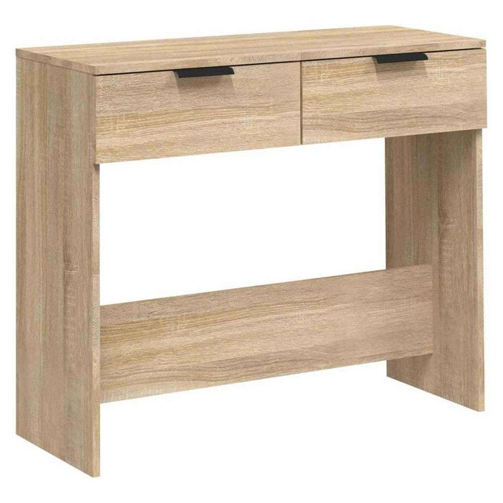 Konsolinis staliukas, ąžuolo, 90x36x75cm, apdirbta mediena