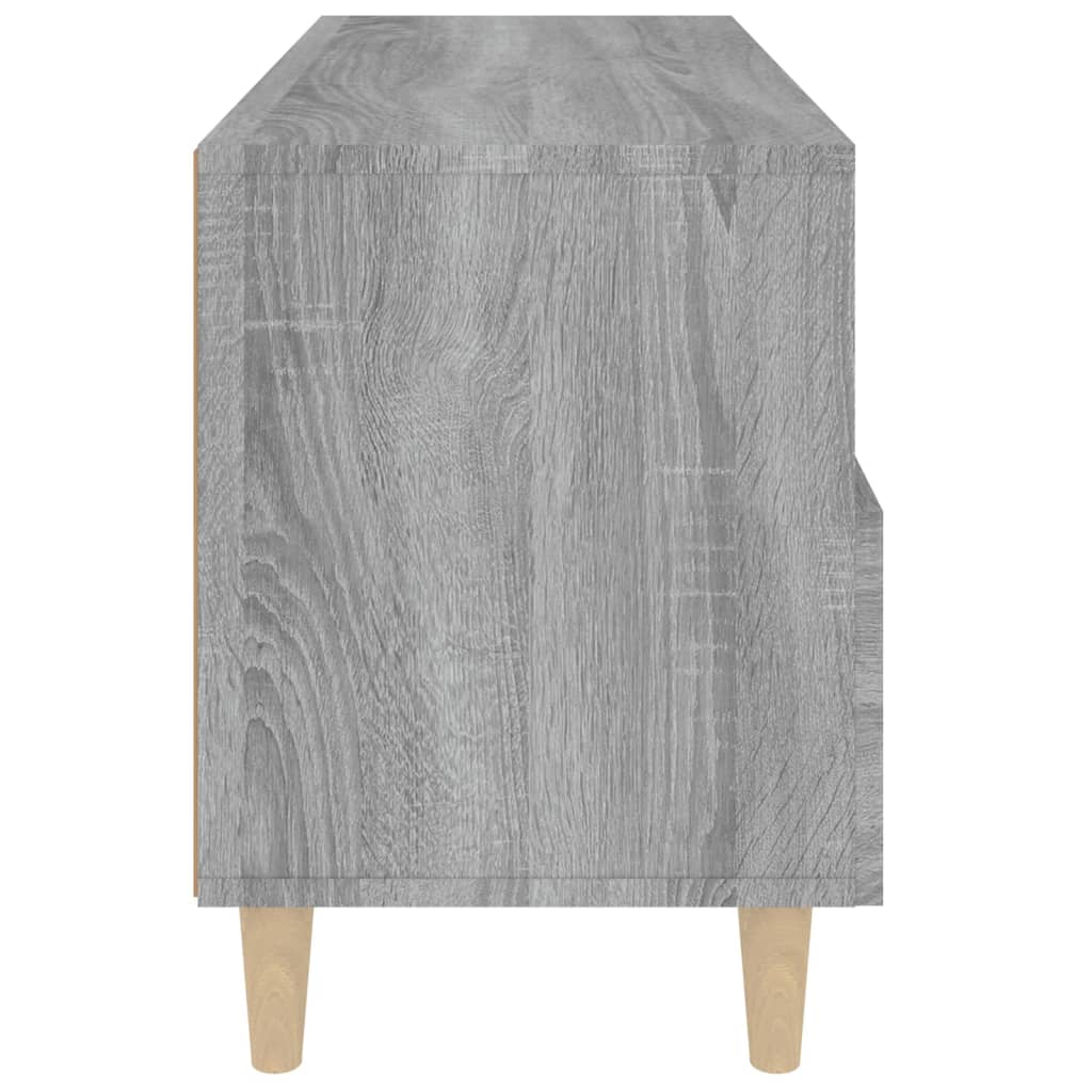 Televizoriaus spintelė, pilka ąžuolo, 80x36x50cm, mediena